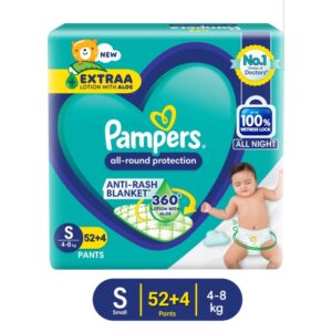 Pampers Diapers All Round Protection Small Size 56